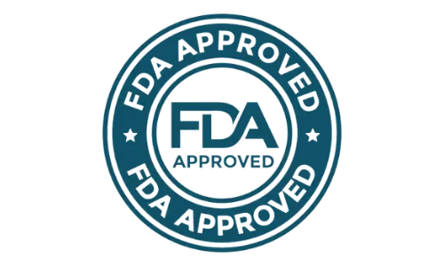 FDA-registered facility badge